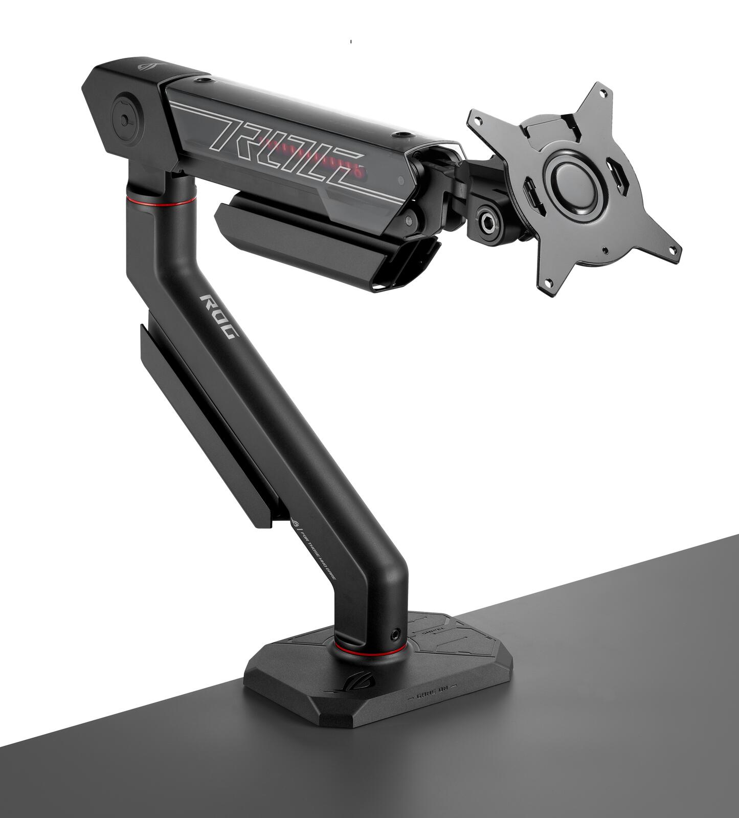 Support de moniteur ASUS ROG Ergo AAS01R pour écrans jusqu'à 49 pouces (124,5 cm), jusqu'à 13,5 kg