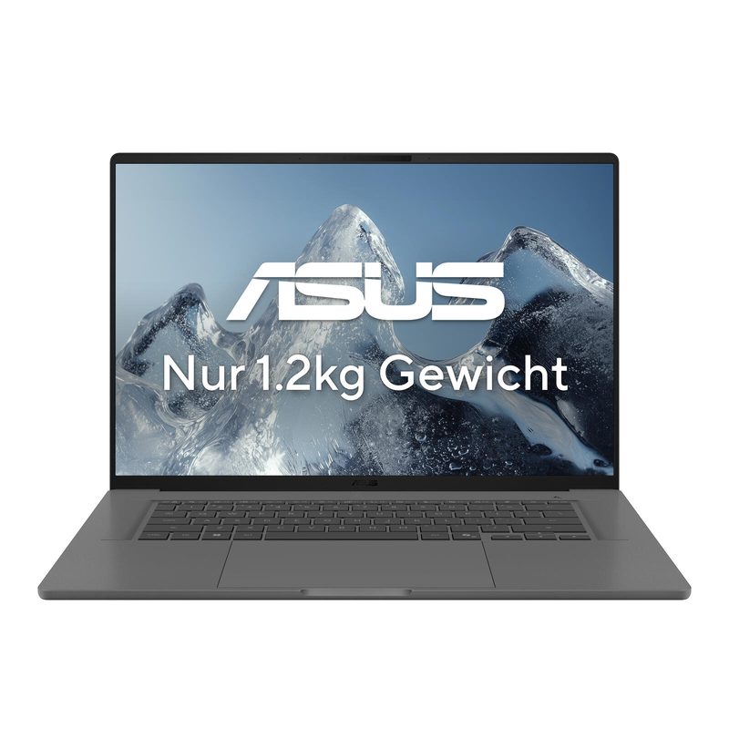 ASUS Zenbook A16 UX3607QA-SH132W Snapdragon X1-26-100 Ordinateur portable 40,6 cm (16") 16 Go RAM, 512 Go SSD, Qualcomm Adreno, Windows 11 Home