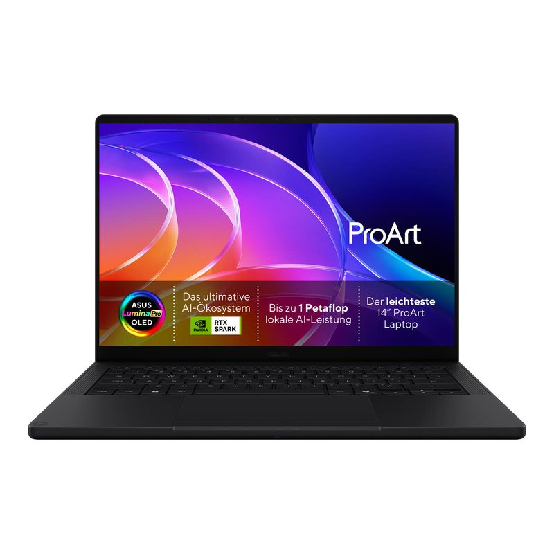 ASUS ProArt P14 H7407BA-SM044W Notebook NVIDIA RTX Spark™ 35,6 cm (14") 32 Go RAM, 1 To SSD, WQXGA+ Tactile, NVIDIA Blackwell RTX™, Win11 Home