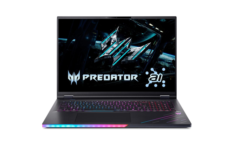 Acer Predator Helios 18 AI Intel® Core™ Ultra 9 275HX - Ordinateur portable gaming 45,7 cm (18") - 32 Go RAM, 1 To SSD, WQXGA, RTX™ 5080, Win11 Home