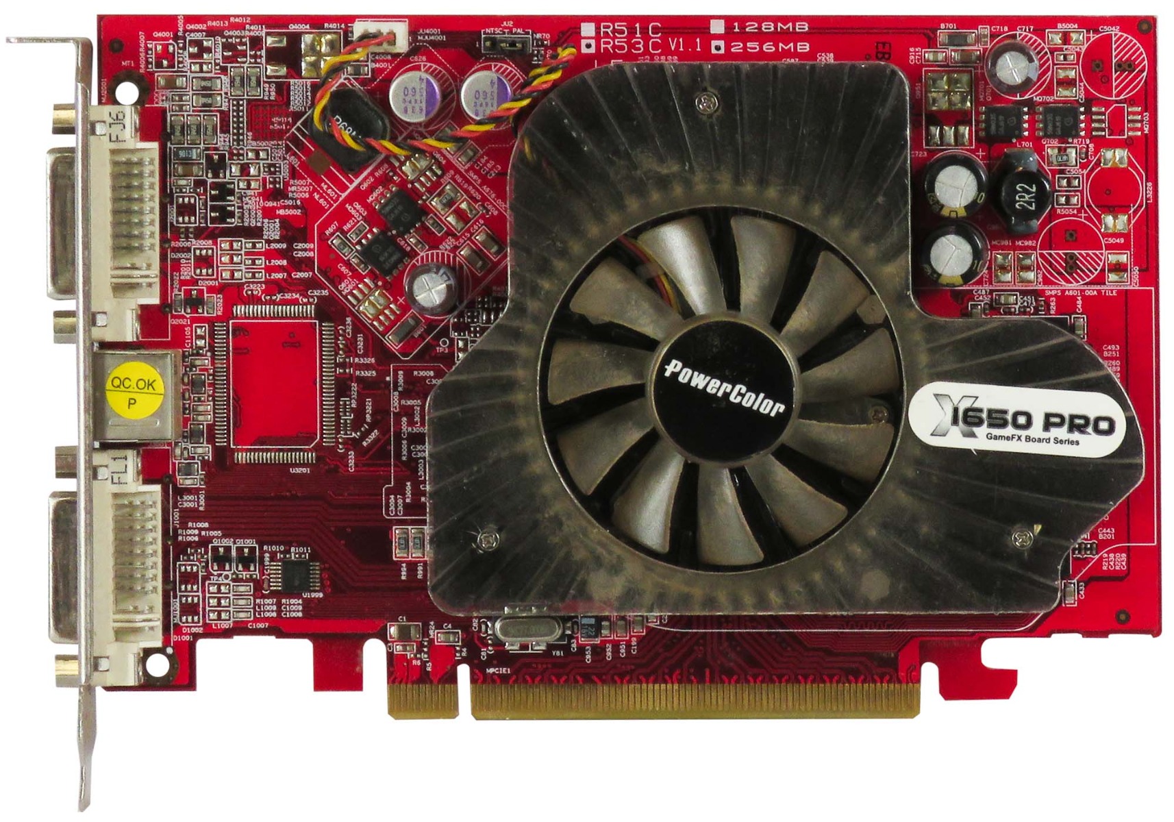 PowerColor ATI RADEON X1650PRO 256MB R53C PCIe x16