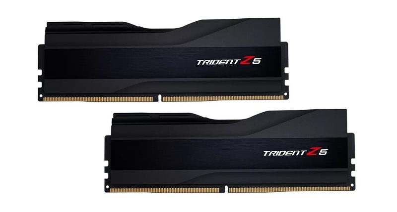 Mémoire G.Skill Trident Z5 Intel 32 Go (2x 16 Go) Kit 6000 MHz noir 2x 16 Go CL30 (30-40-40-96) non buffered PC de bureau F5-6000J3040F16GX2-TZ5K
