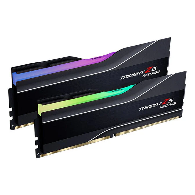 Barrette de RAM G.Skill Trident Z5 Neo RGB DDR5-6000, CL36, EXPO - 32 Go Kit Dual, noir