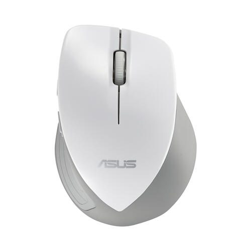 Souris sans fil ASUS WT465 RF, blanche, 2,4 GHz RF, USB, capteur optique, 1 600 dpi