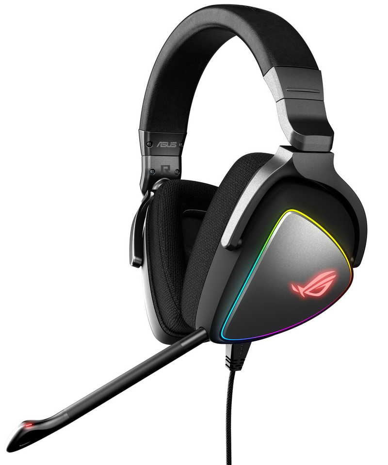 Casque de jeu ASUS ROG Delta Gaming Headset Aura Sync, USB-Type C, ESS-Quad-DAC
