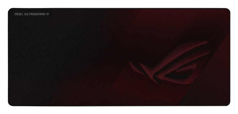 Tapis de souris ASUS ROG Scabbard II Gaming XXL, hydrofuge, coutures anti-déchirure, fond antidérapant