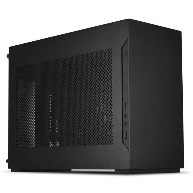 Boîtier PC Lian Li x DAN Cases A4-H2O, Mini-ITX, avec câble PCIe 5.0 Riser - noir