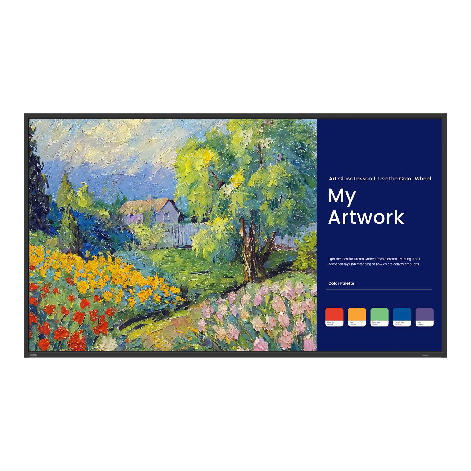 BenQ SL6504 - Écran d'affichage numérique 65" (165,1 cm) 4K Ultra HD (3840 x 2160 pixels), dalle IPS, Android