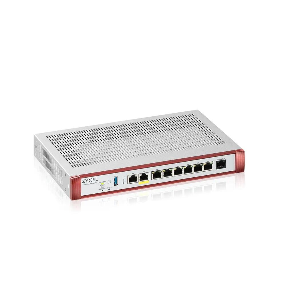 Pare-feu Zyxel USG Flex 5.0 Gbps UTM pour jusqu'à 100 utilisateurs USGFLEX200HP-EU0101F