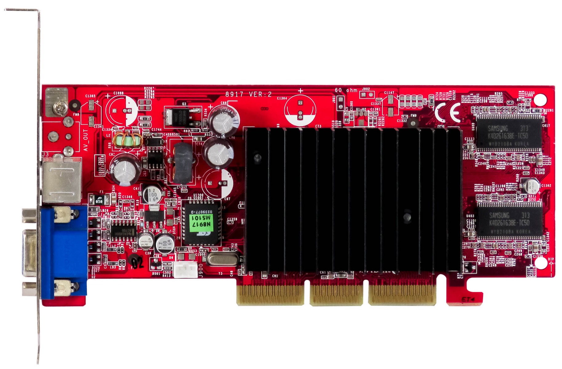 MSI NVIDIA GeForce FX 5200 64 Mo FX5200-T64 AGP