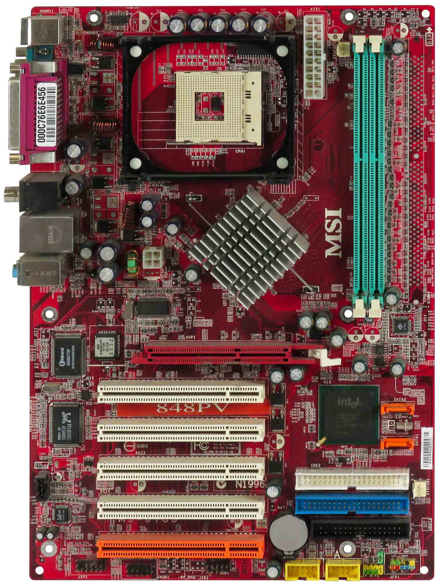 MSI 848P Neo-V MS-6788 s.478 DDR AGP PCI