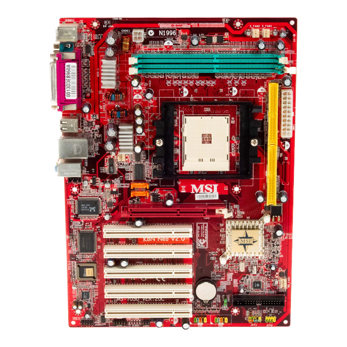 MSI K8N Neo V2.0 MS-7030 VER:20C SOCKET 754 DDR AGP PCI SATA ATX