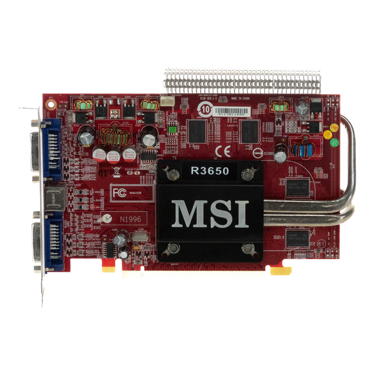 MSI ATI RADEON HD 3650 512MB GDDR2 R3650-T2D512Z/D2 PCIe x16