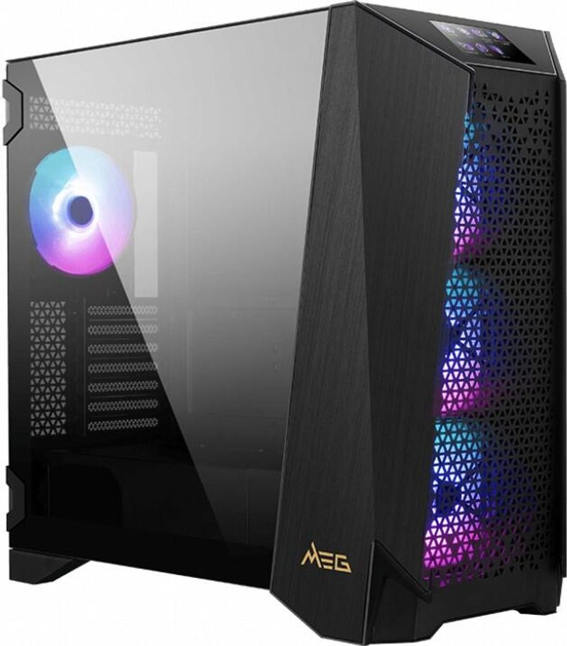 Boîtier MSI MEG Prospect 700R Midi-Tower, avec fenêtre en verre