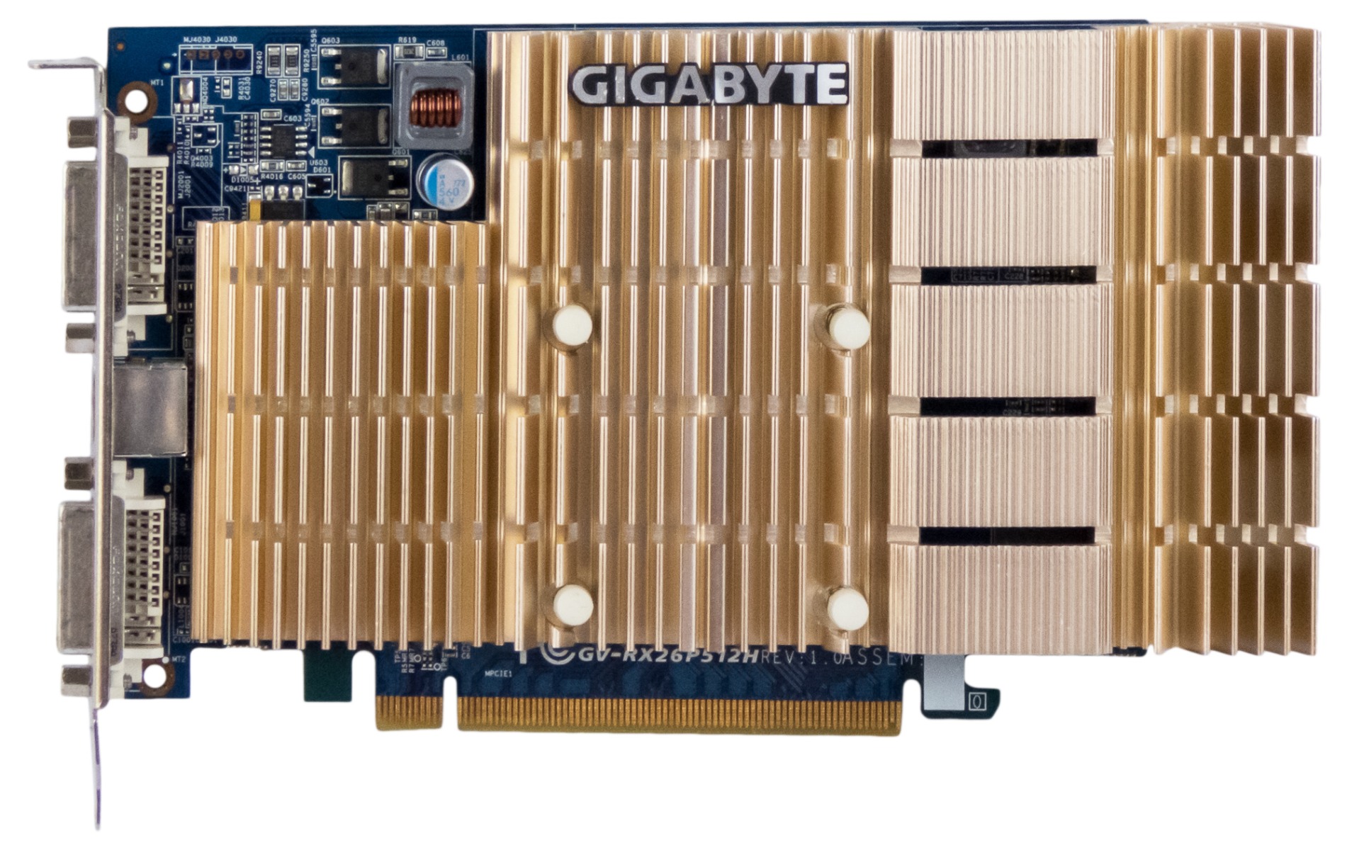 GIGABYTE ATI RADEON 2600 PRO 512MB GV-RX26P512H