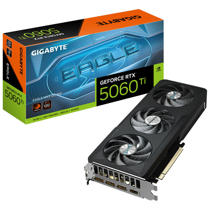 GIGABYTE GeForce RTX 5060 Ti Eagle MAX OC 16G, 16384 Mo GDDR7