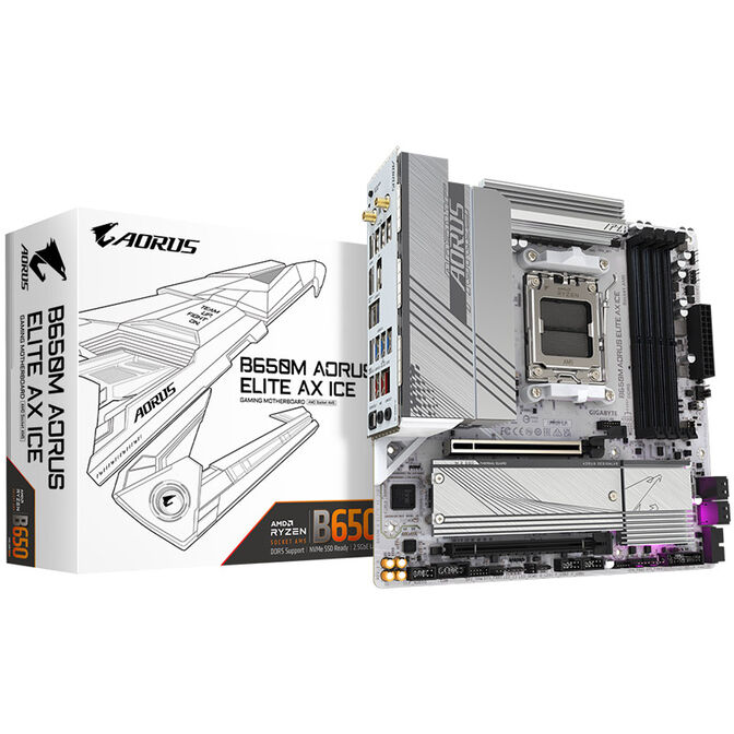 B650M Aorus Elite AX ICE