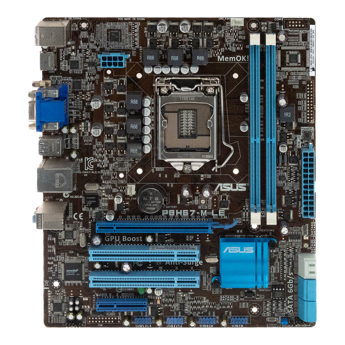 ASUS P8H67-M LE s.1155 DDR3 PCIe PCI mATX