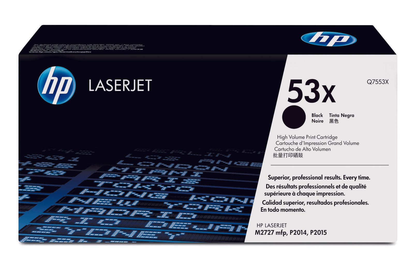 Cartouche de toner HP Original 53X noir haute capacité 7 000 pages (Q7553X)