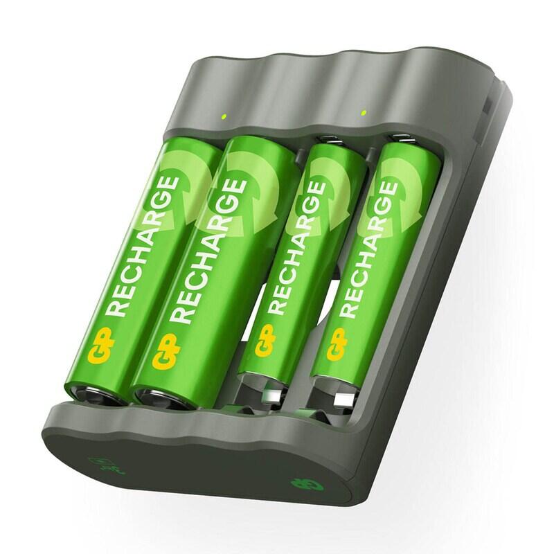 Chargeur USB GP DE B441 avec accus