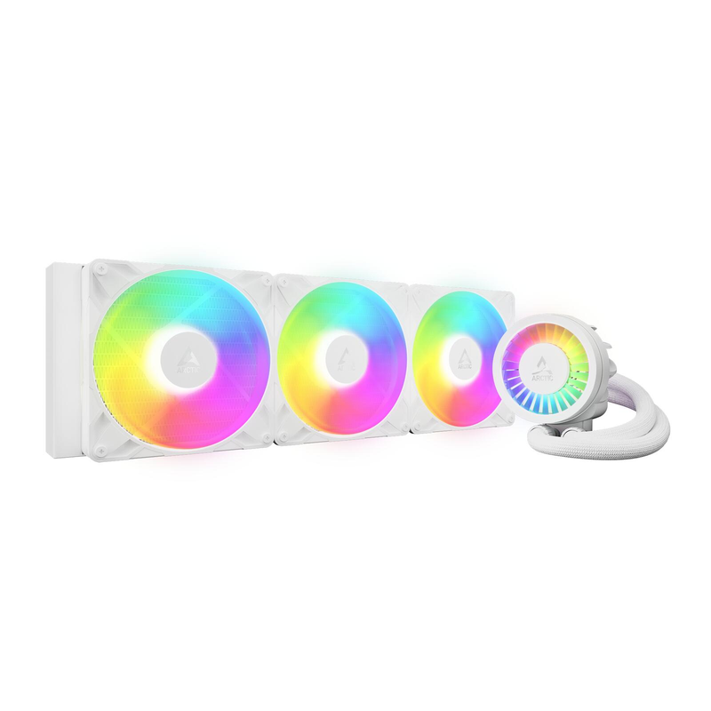 Refroidissement liquide Arctic Liquid Freezer III Pro 420 mm A-RGB AIO blanc