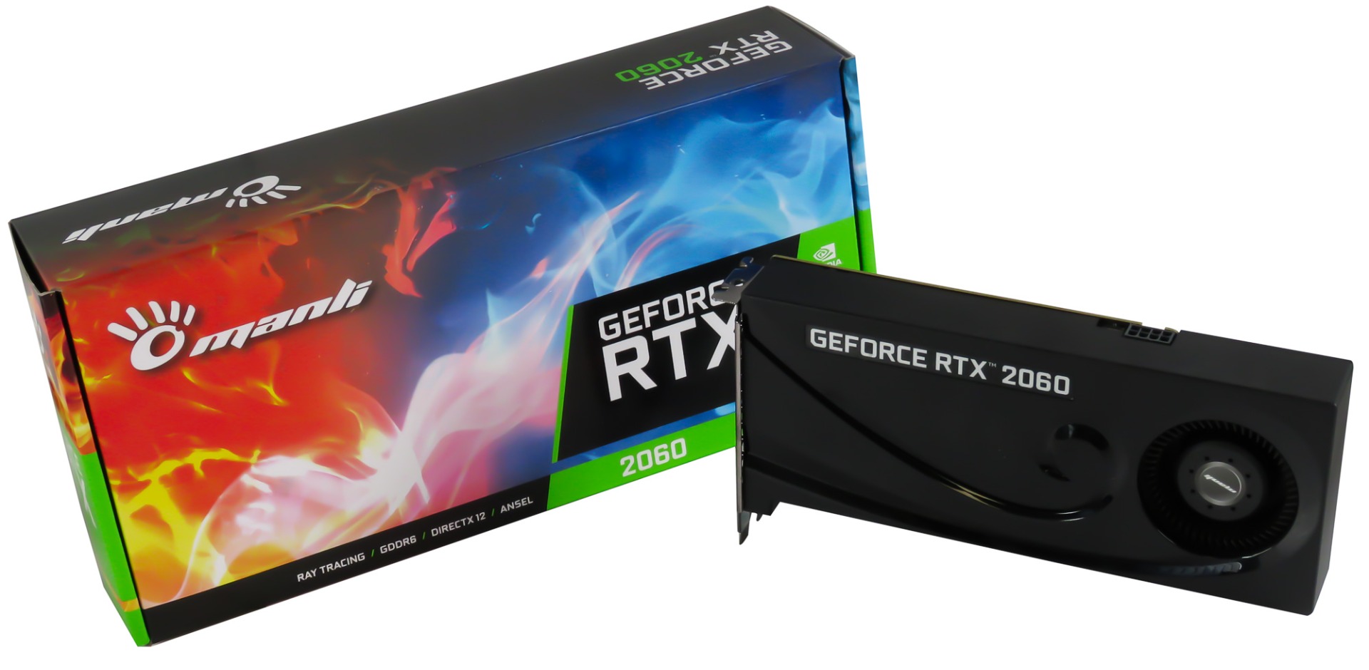 MANLI NVIDIA GEFORCE RTX 2060 6 Go PCIe GDDR6