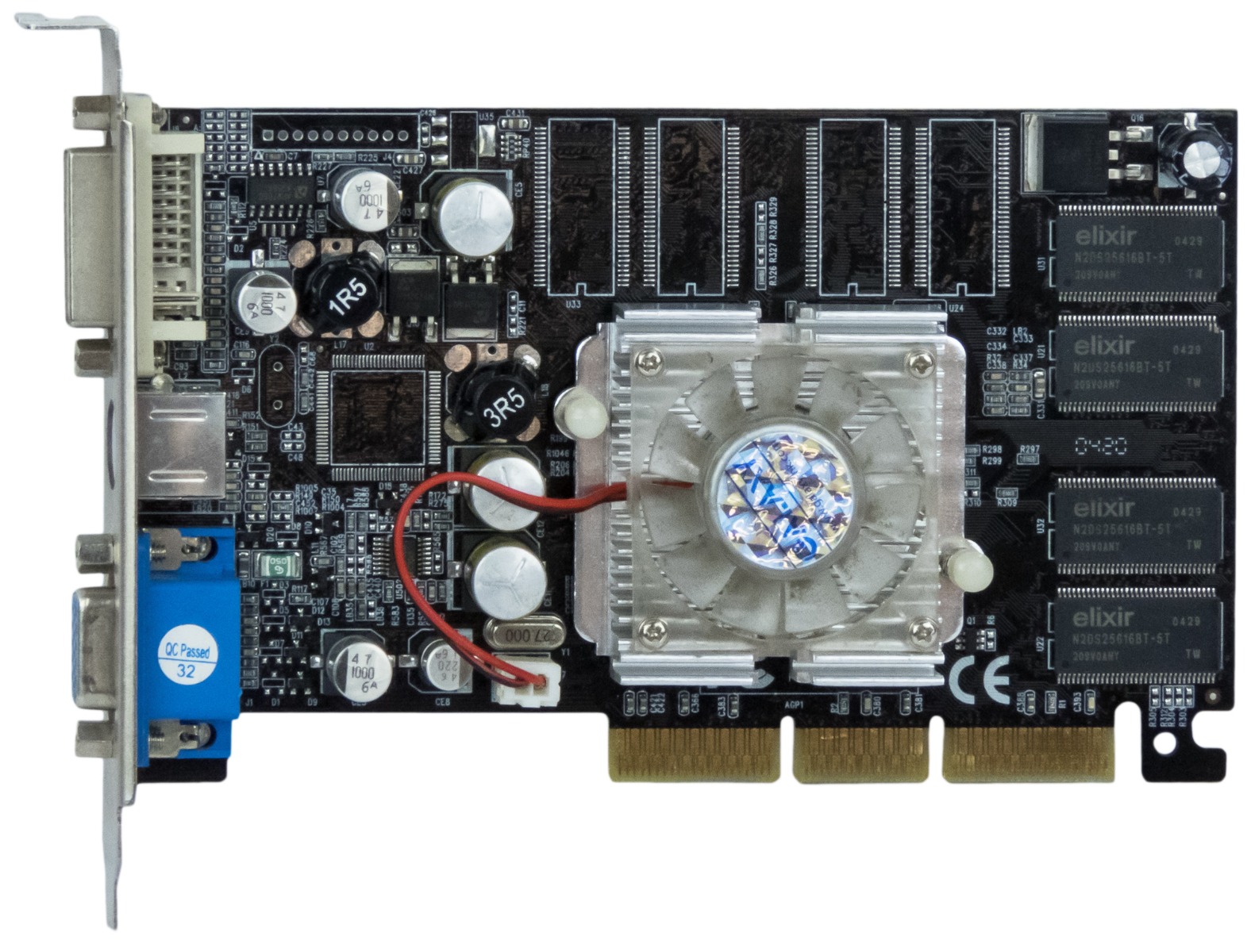 GALAXY NVIDIA GEFORCE FX5500 128MB AGP