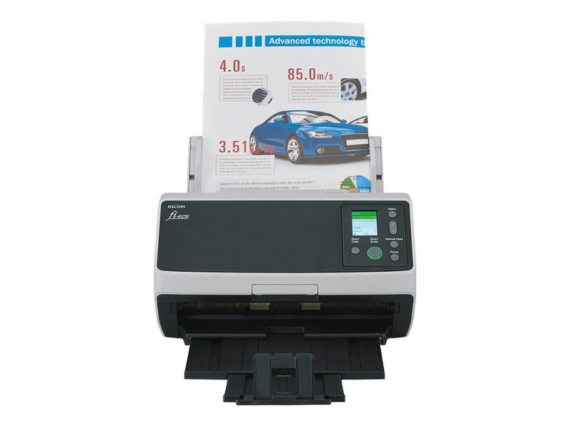 Scanner de documents RICOH fi-8170 (A4, 600 ppp, 70 pages/min, profondeur de couleur 8/24 bits (niveaux de gris/couleur), recto-verso)