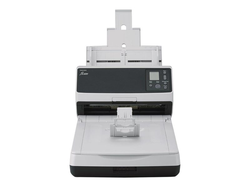 Scanner de documents RICOH fi-8290 Format A4, 600 ppp, 90 pages/min, profondeur de couleur 8/24 bits (niveaux de gris/couleur), recto-verso, plat