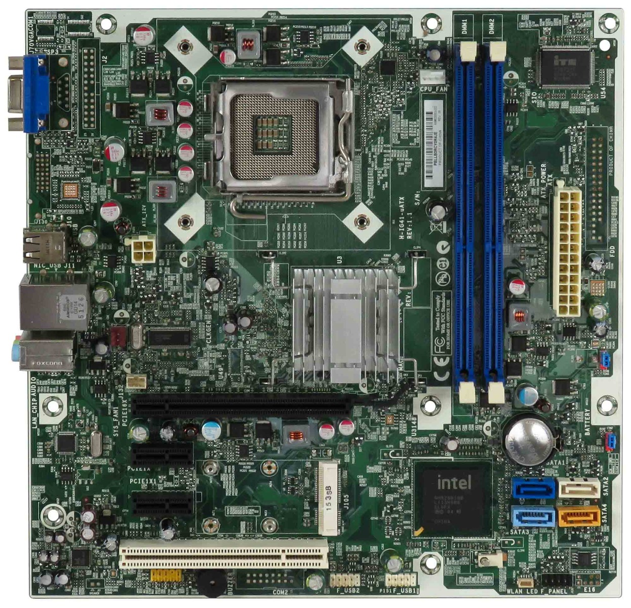HP 608883-002 H-IG41-uATX REV:1.1 s.775 DDR3 mATX