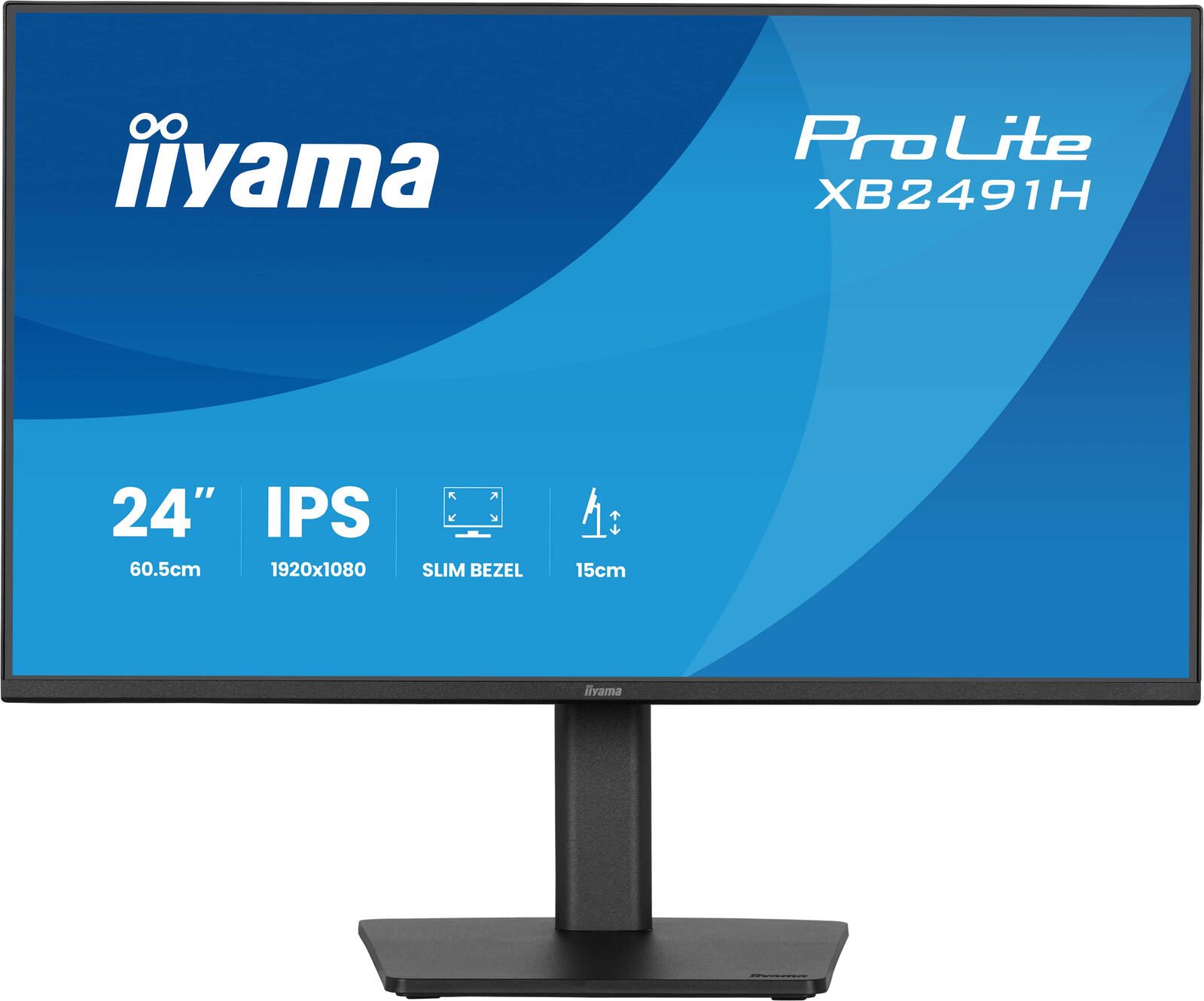 Écran iiyama ProLite XB2491H-B1 Full HD 60,5 cm (23,8"), dalle IPS, 120 Hz, HDMI, DisplayPort