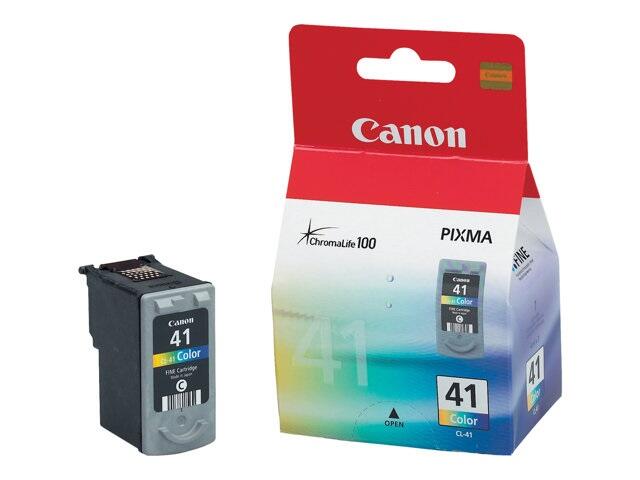 Cartouche d'encre originale Canon CL-41 - C/M/J 155 pages