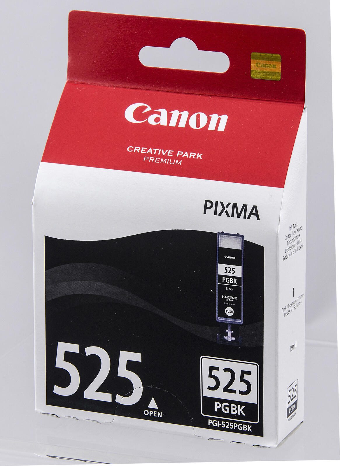 Cartouche d'encre Canon Original PGI-525 PGBK - noir 341 pages