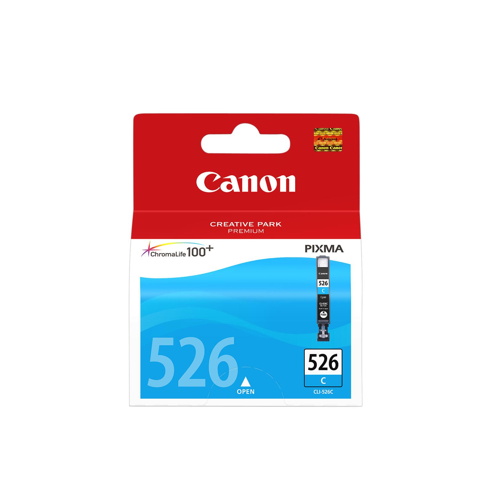 Cartouche d'encre originale Canon CLI-526C - cyan 450 pages