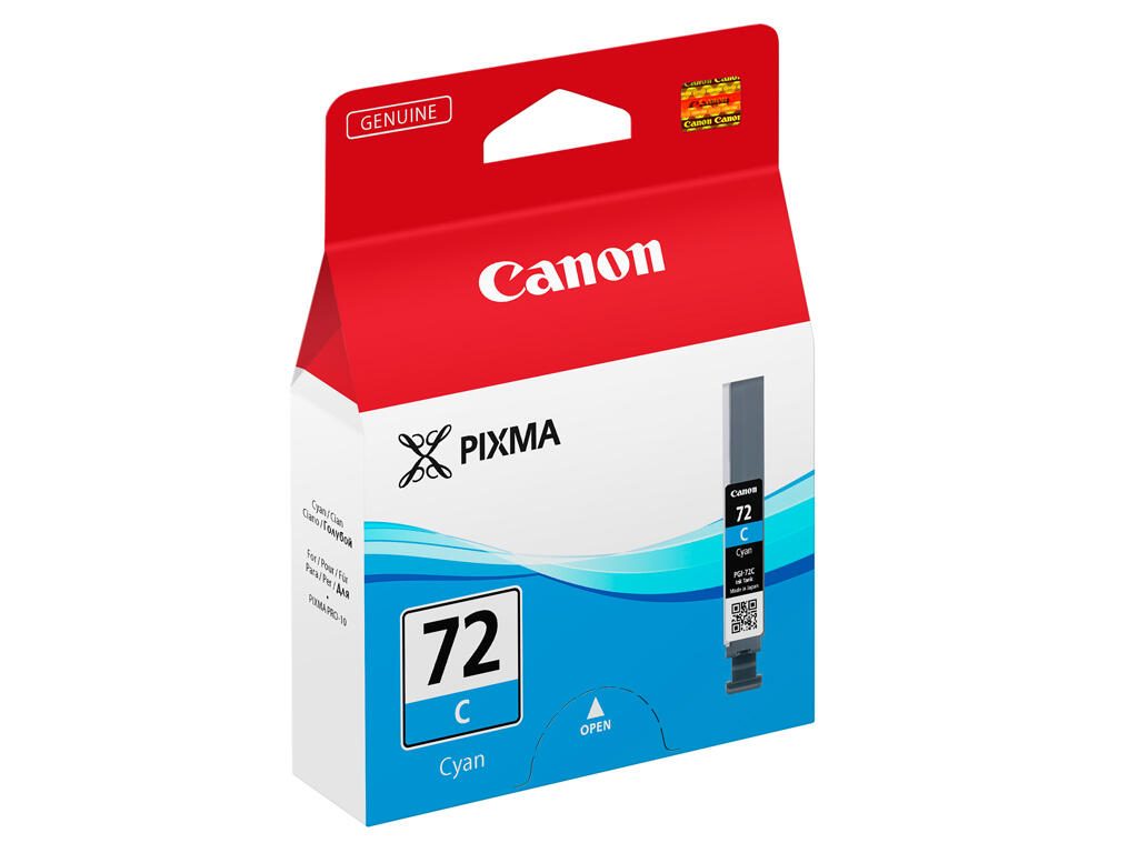 Cartouche d'encre originale Canon PGI-72C - cyan 14 ml