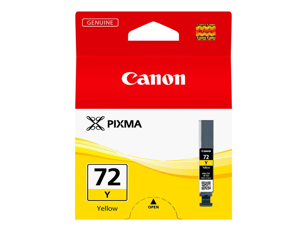 Cartouche d'encre originale Canon PGI-72Y - jaune 14 ml