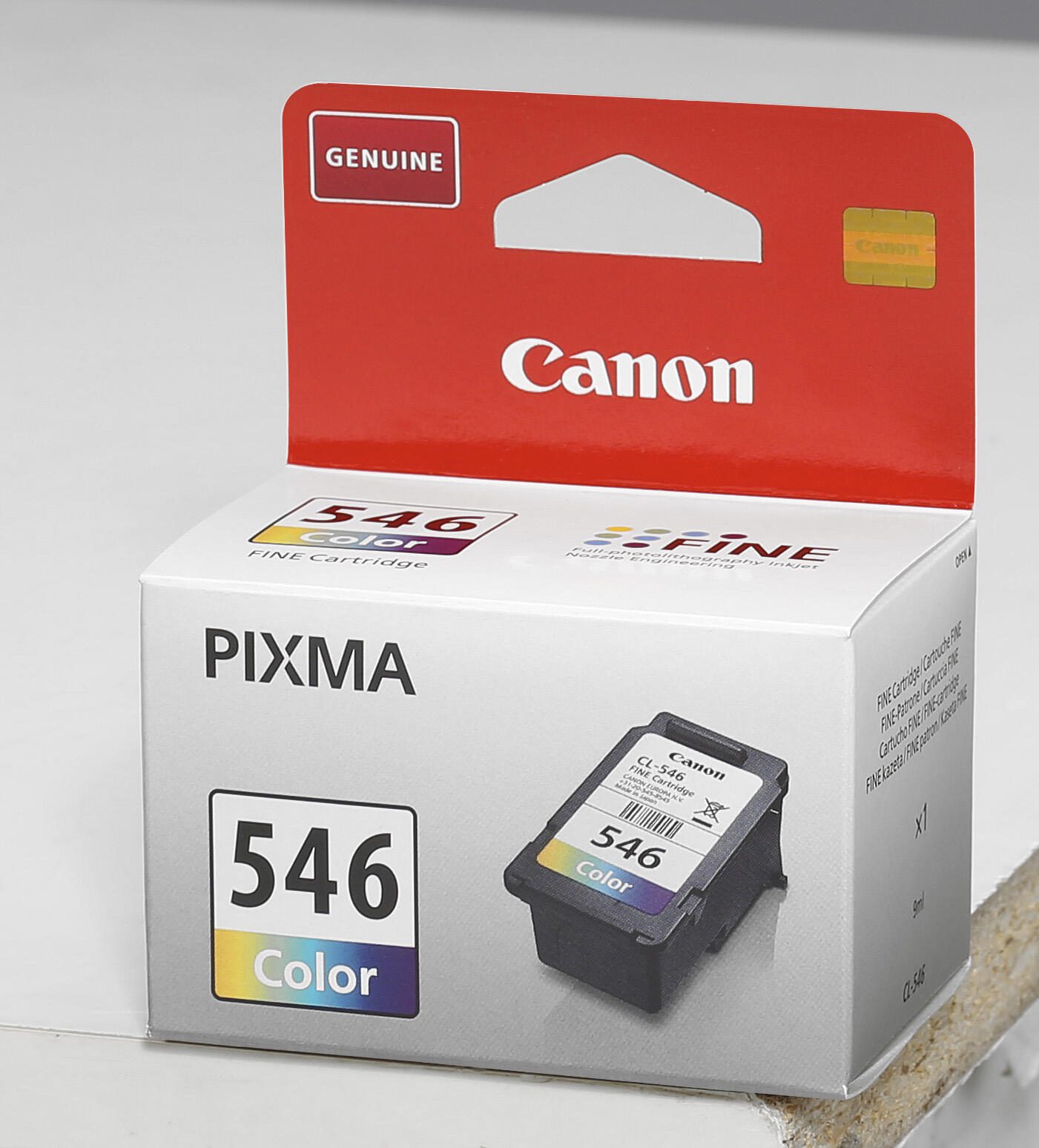 Canon Cartouche d'encre originale CL-546 - cyan, magenta, jaune (8289B001)