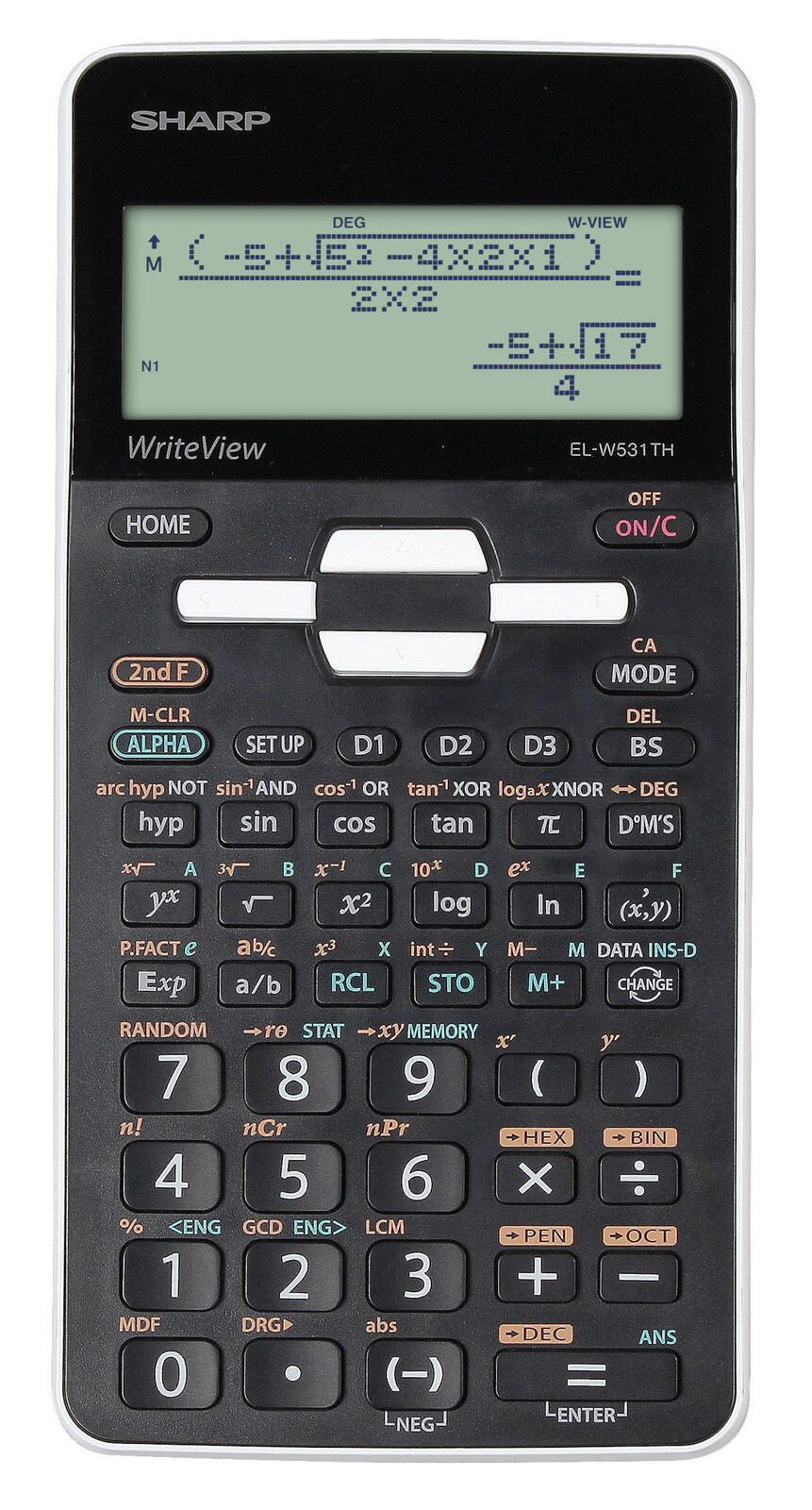 SHARP EL-W531TG Calculatrice scolaire