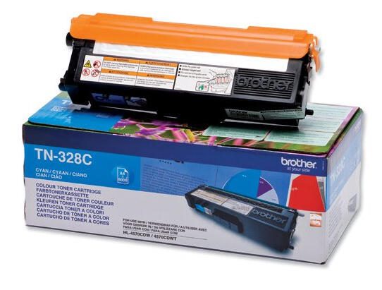 Toner Brother Original TN328C cyan 6 000 pages (TN-328C)