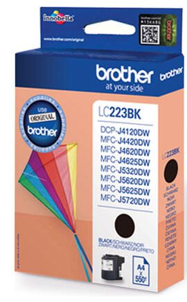 Cartouche d'encre Brother Original LC-223BK noire 550 pages (LC223BK)