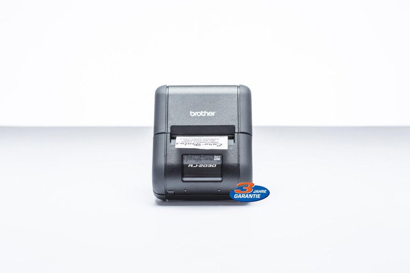 Brother RJ-2030 imprimante thermique mobile, 203 dpi, jusqu'à 152 mm/s, USB
