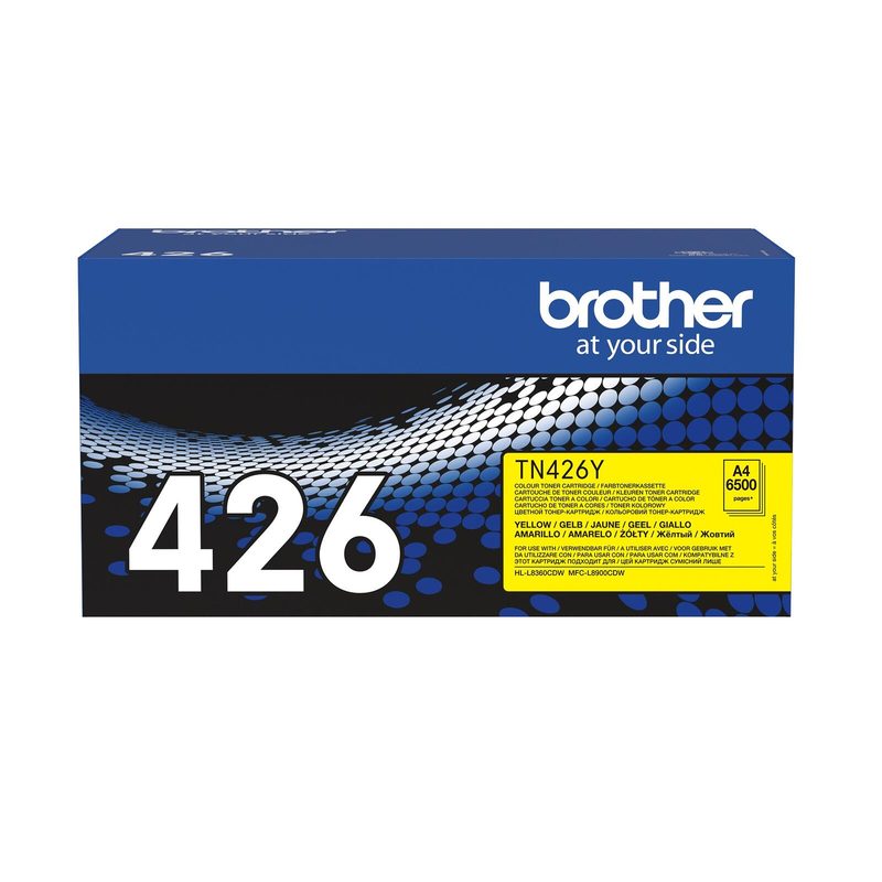 Toner original Brother TN426Y jaune 6 500 pages (pour HL-L8360CDW)(TN426Y)