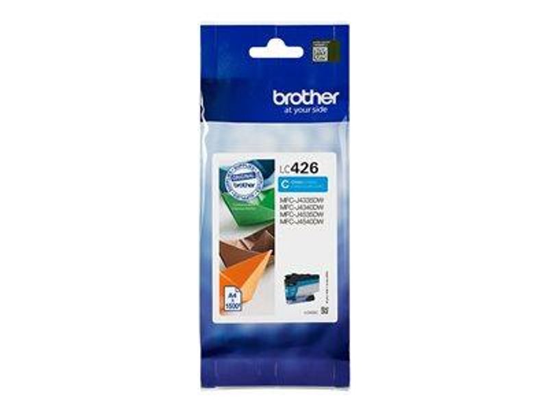 Cartouche d'encre Brother Original LC426C cyan 1 500 pages