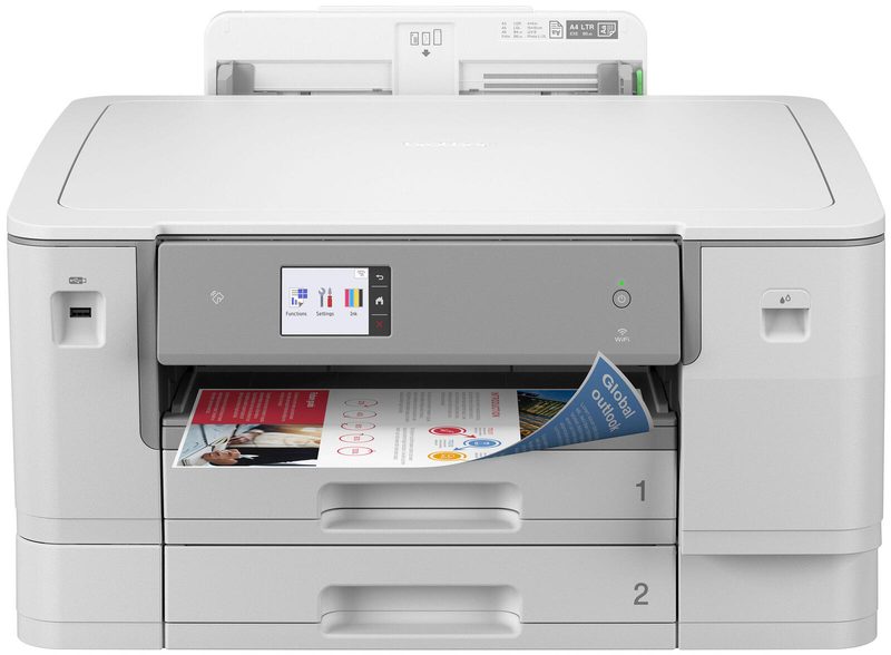 Brother HL-J6010DW Imprimante jet d'encre A3, imprimante couleur, USB 2.0, recto-verso, WLAN, LAN, NFC