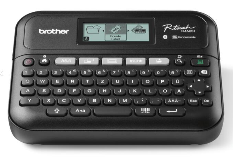 Brother P-touch D460BTVP Machine à étiqueter transfert thermique, 180 ppp, 30 mm/seconde, USB, Bluetooth