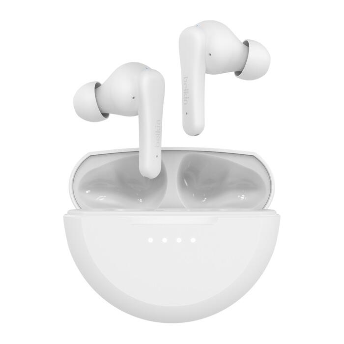 Écouteurs sans fil SoundForm Rhythm True Wireless - Belkin (blanc)