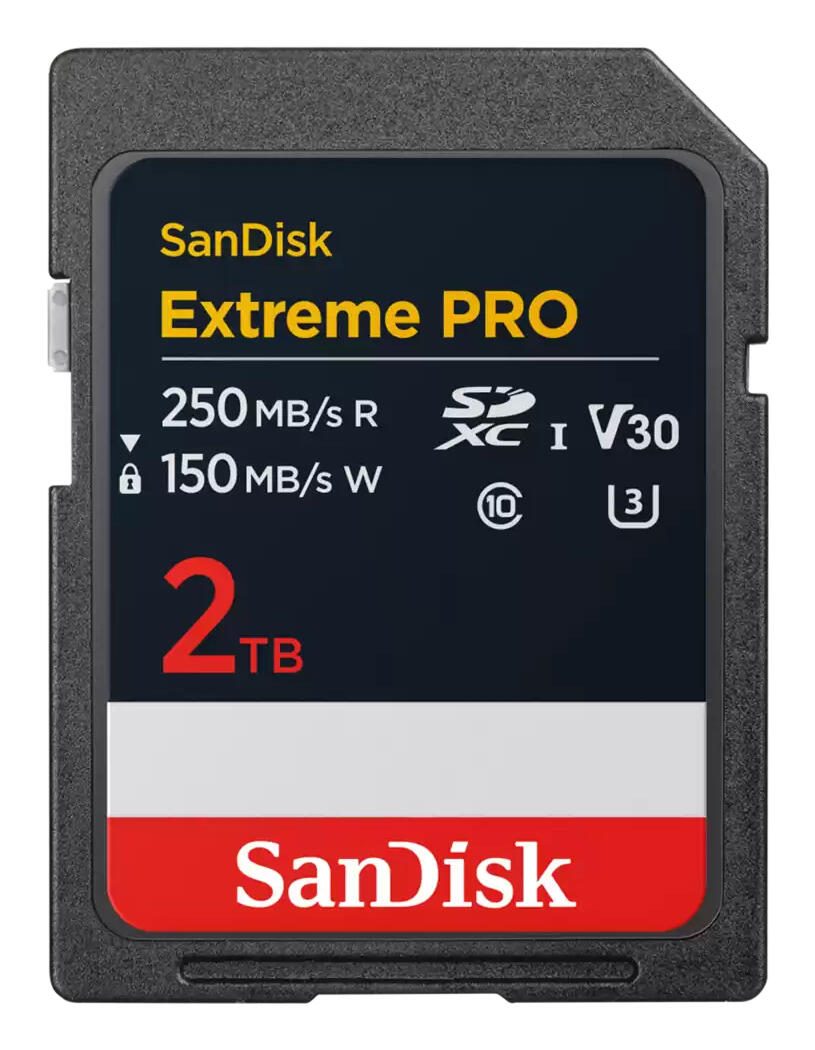SanDisk Extreme PRO Carte mémoire SDXC 2 To UHS-I U3