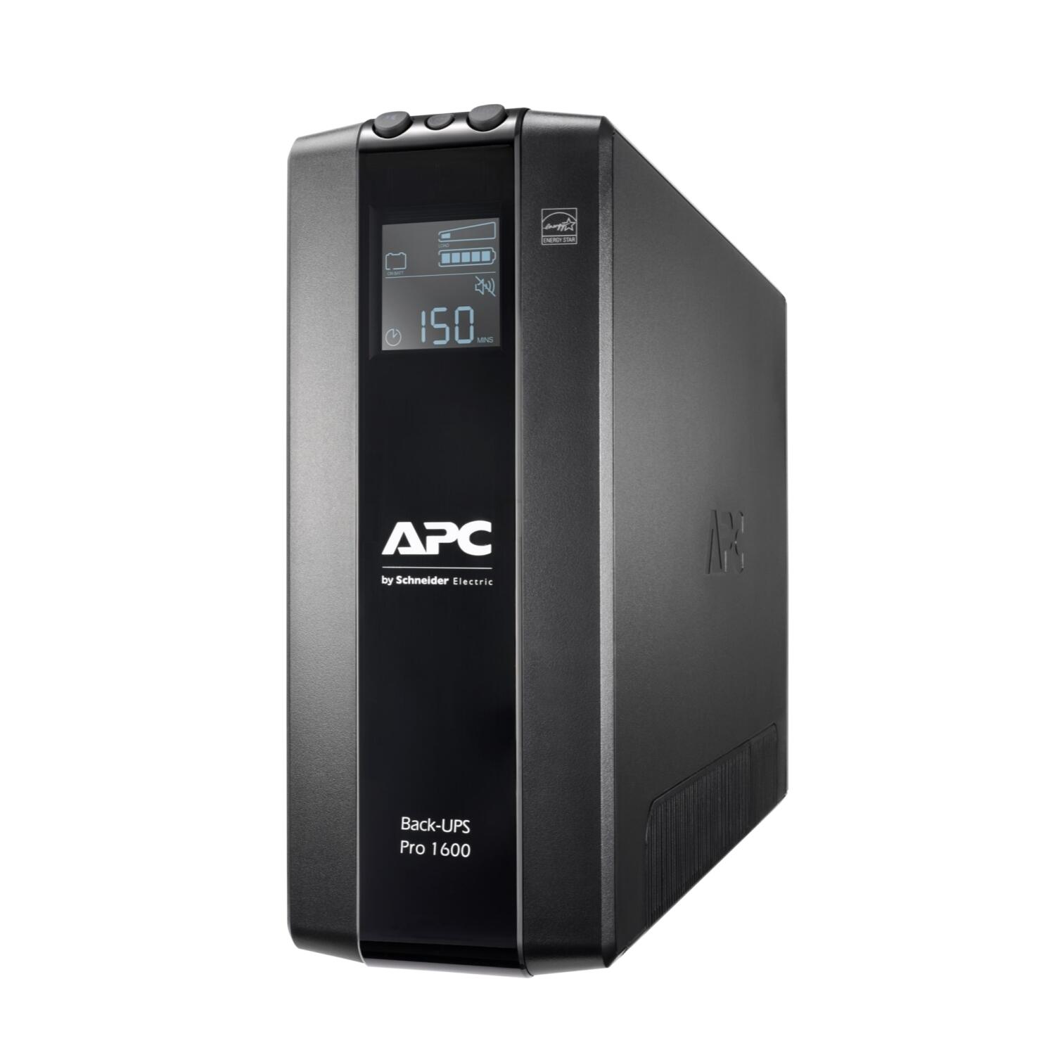 APC BR1600MI Back-UPS PRO 1300VA, 230 V, Onduleur avec fonctions de protection premium