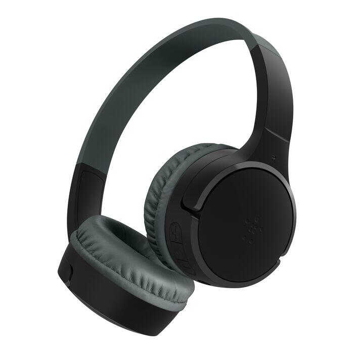Casque sans fil Belkin SoundForm Mini pour enfants, noir
