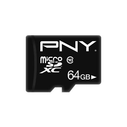 Carte microSDXC PNY Performance Plus 64 Go